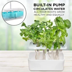 Ivation 7-Pod Indoor Herb Garden, Hydroponic Growing System Kit 12 Ivation 7-Pod Indoor Herb Garden, Hydroponic Growing System Kit -Landscape Zone GUEST fa7a7c31 2bc9 4901 b235 f2461c04f56d