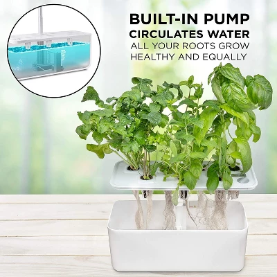 Ivation 7-Pod Indoor Herb Garden, Hydroponic Growing System Kit 7 Ivation 7-Pod Indoor Herb Garden, Hydroponic Growing System Kit - Image 5